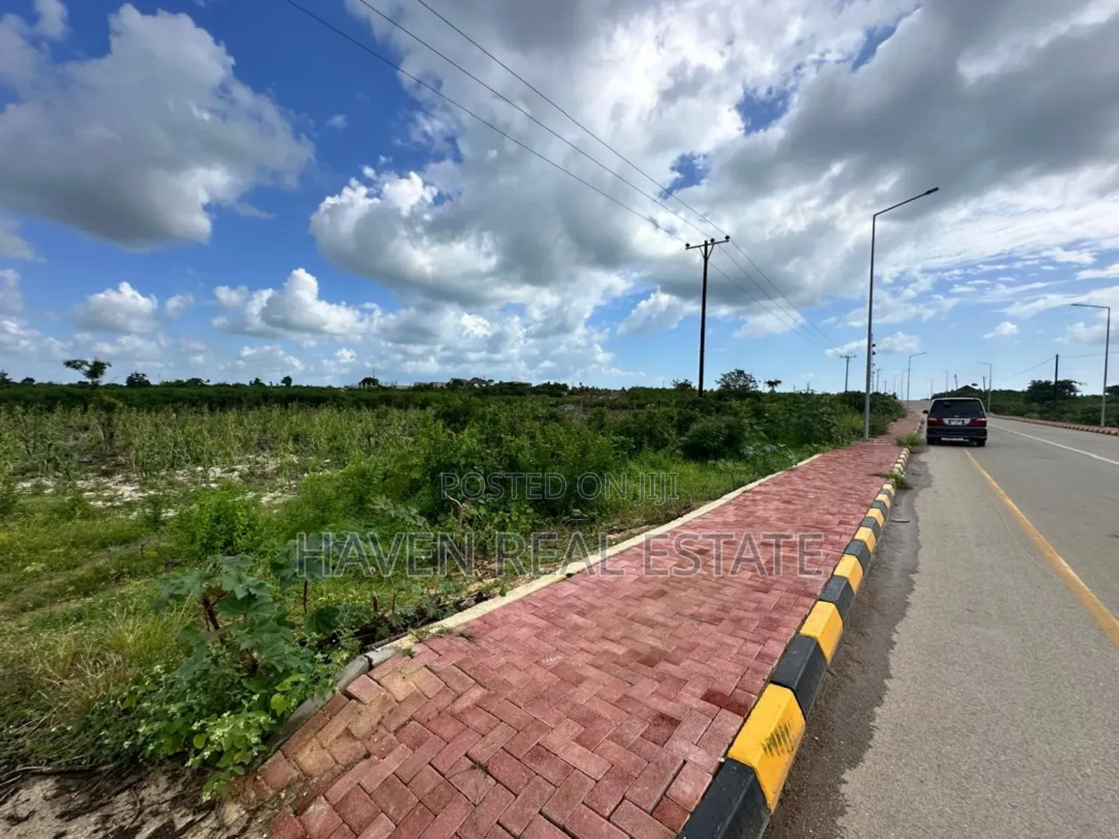 Second Line Beach Plot for Sale at Zanzibar in Unguja South