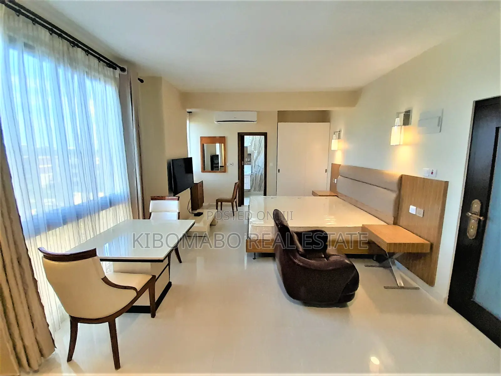 Furnished Studio Apartment in Masaki for rent in Masaki