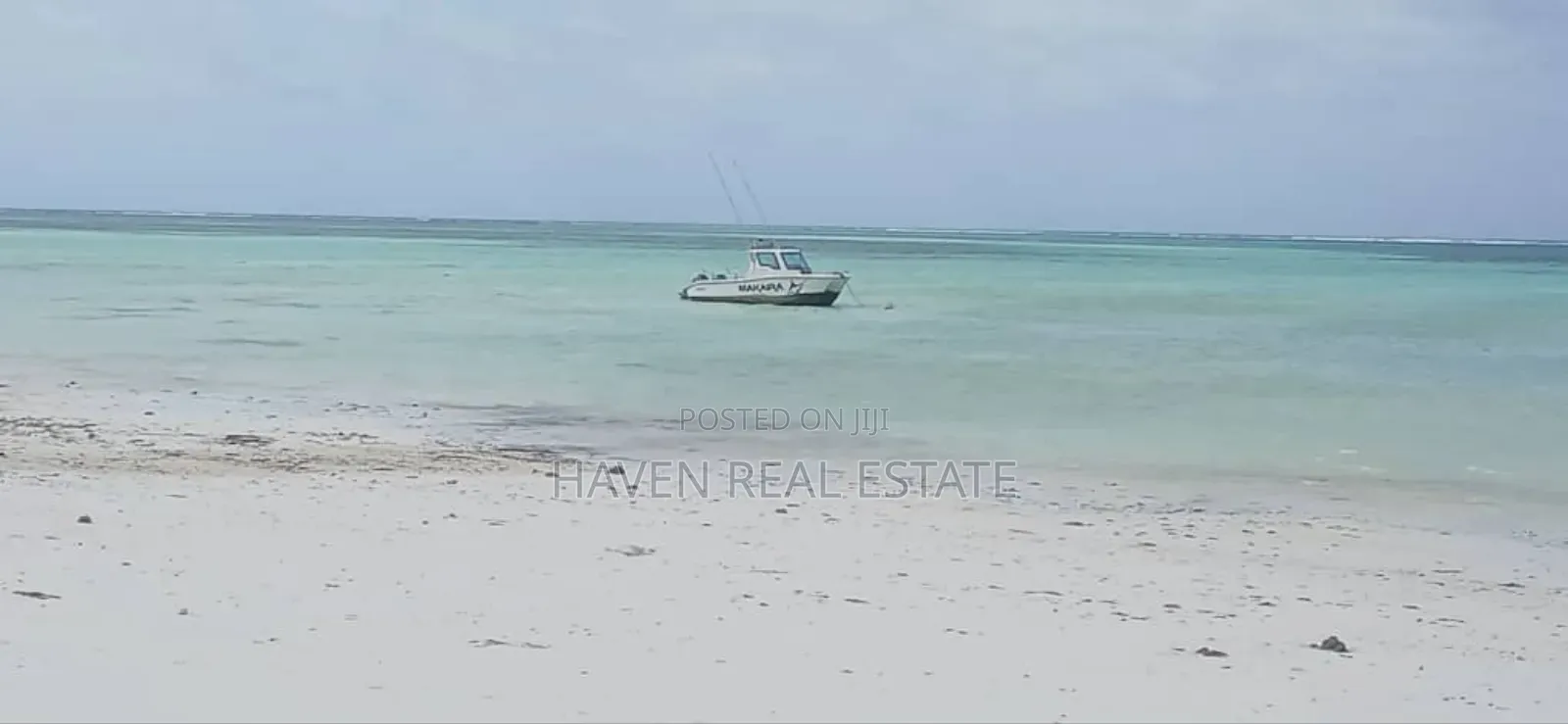Second Line Beach Plot for Sale at Zanzibar in Unguja North