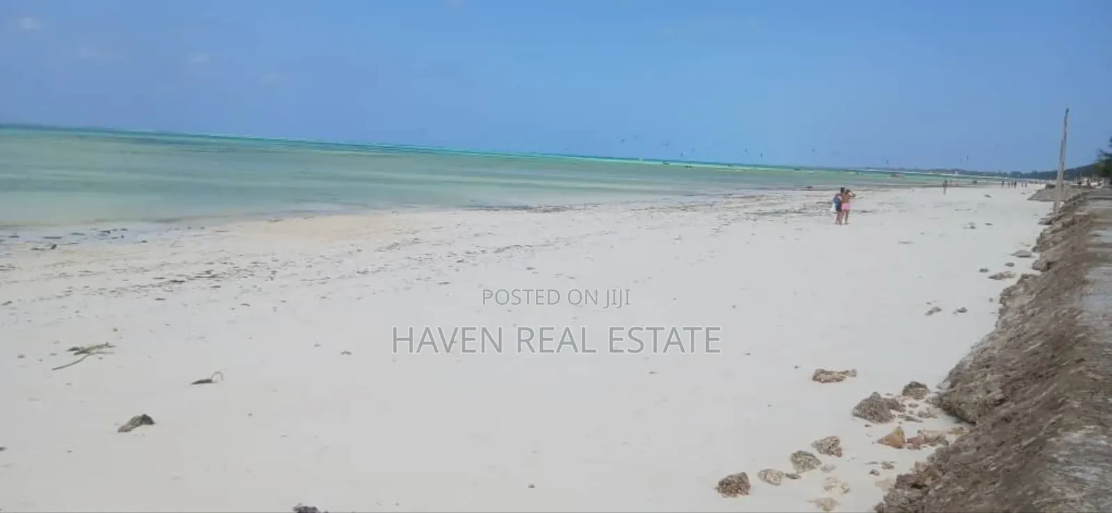 Second Line Beach Plot for Sale at Zanzibar in Unguja North