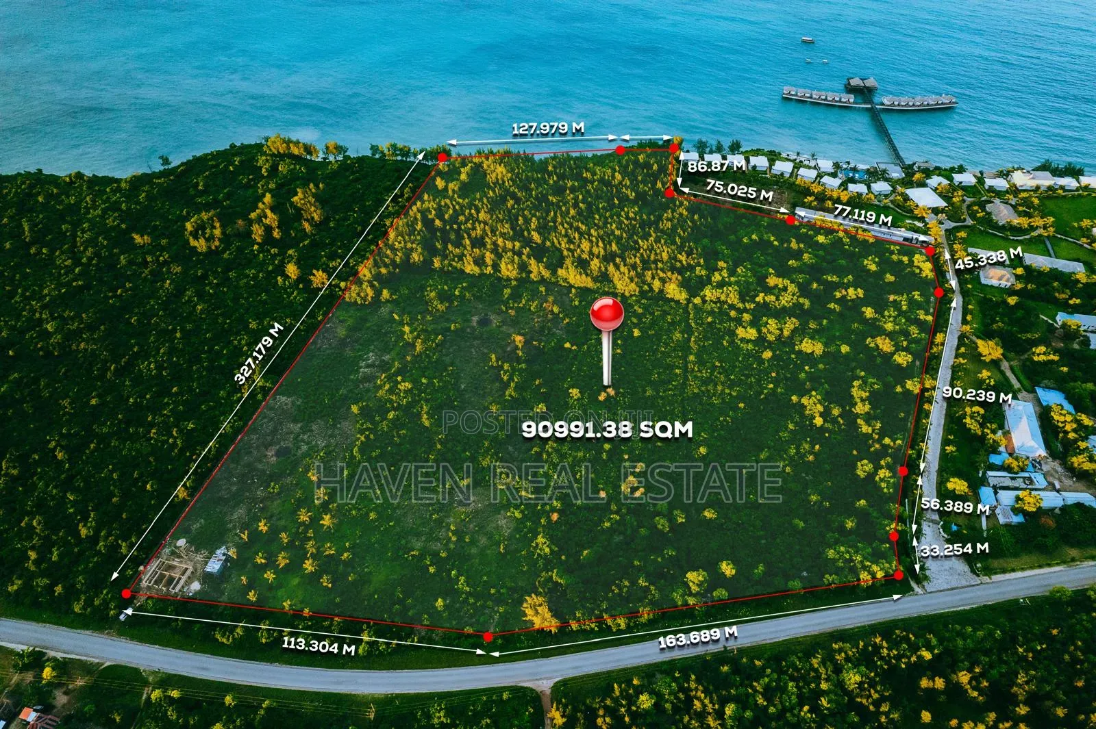 Prime Beach Plot for Sale at Zanzibar in Unguja North