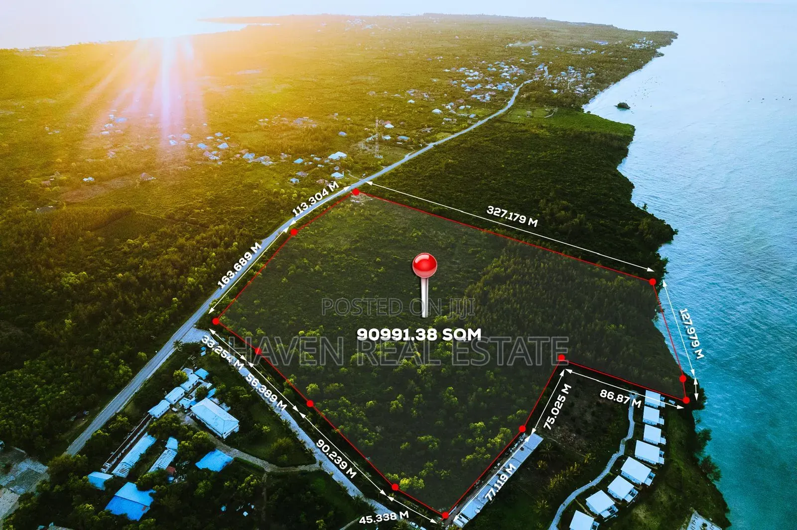 Prime Beach Plot for Sale at Zanzibar in Unguja North