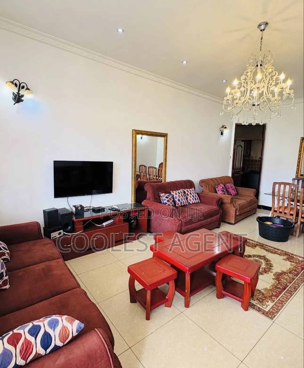 Furnished 2bdrm Apartment in Coolest Estate, Mbezi Beach for rent in Mbezi Beach