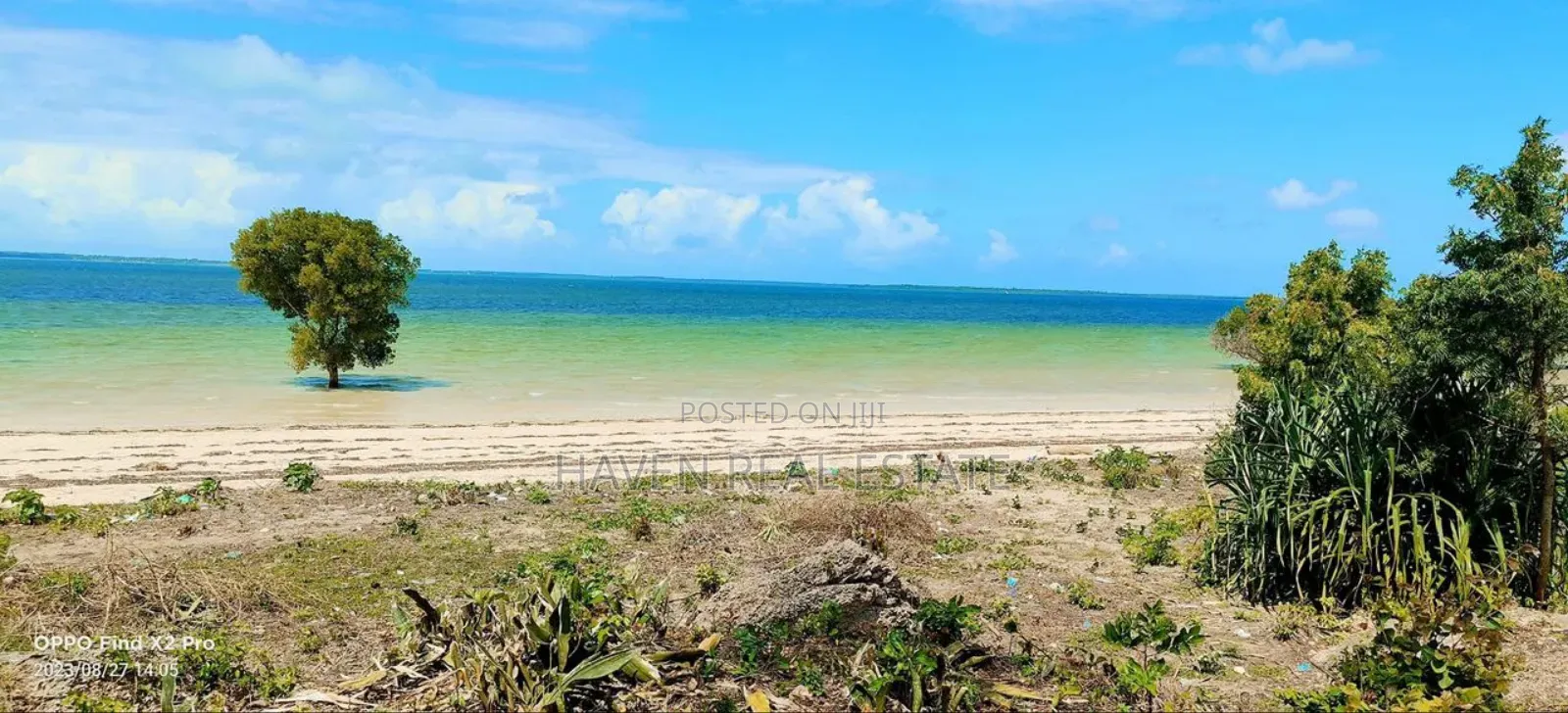 Beach Plot for Sale at Zanzibar in Unguja North