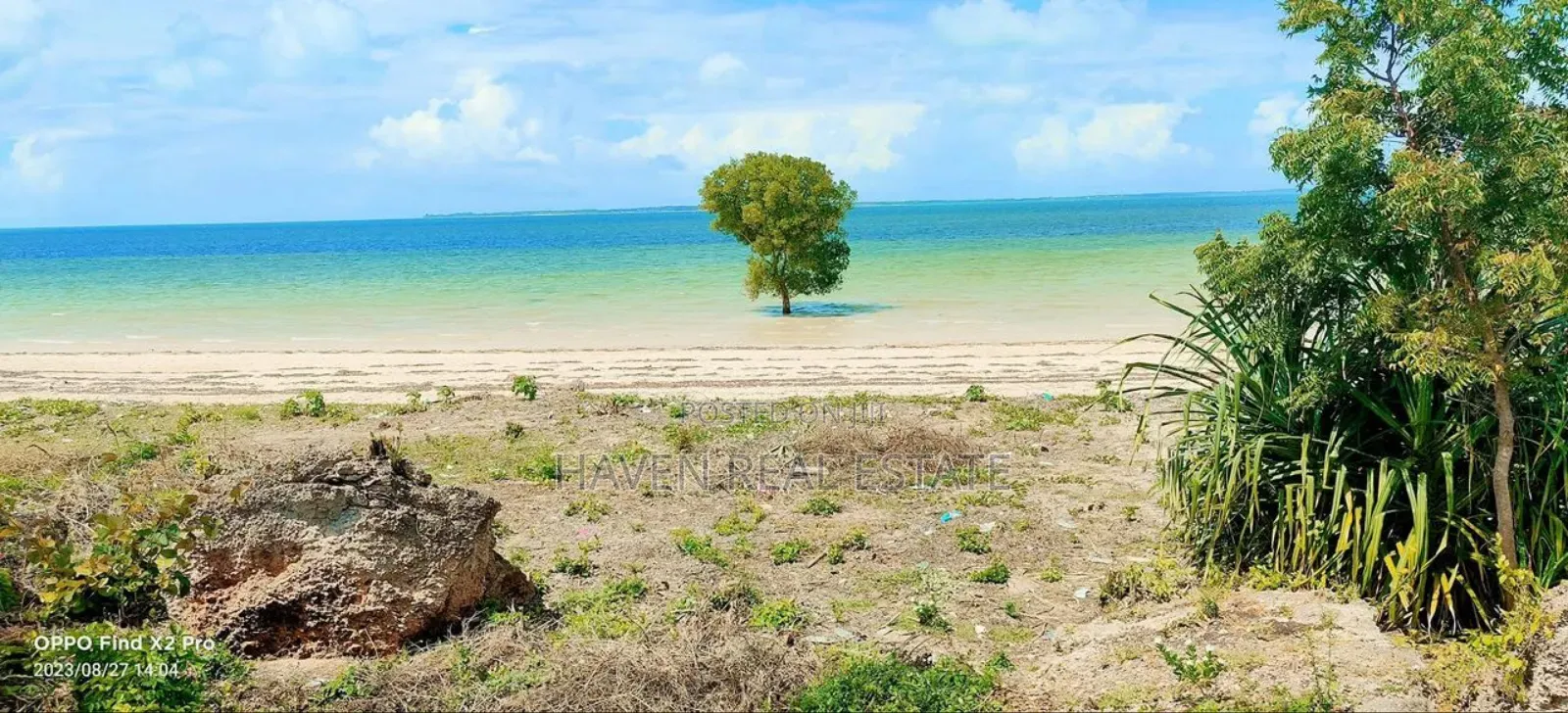 Beach Plot for Sale at Zanzibar in Unguja North