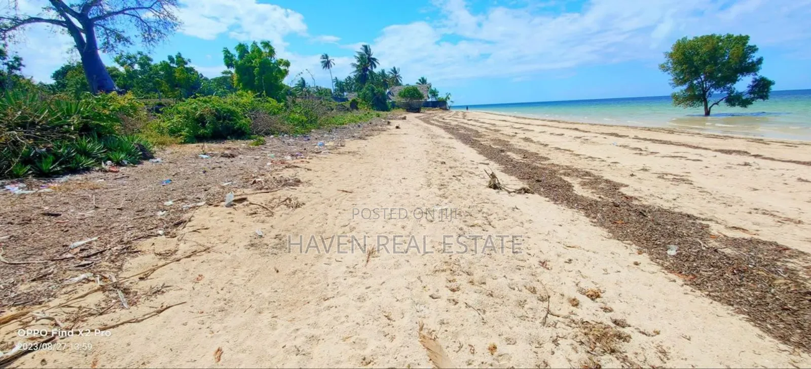 Beach Plot for Sale at Zanzibar in Unguja North