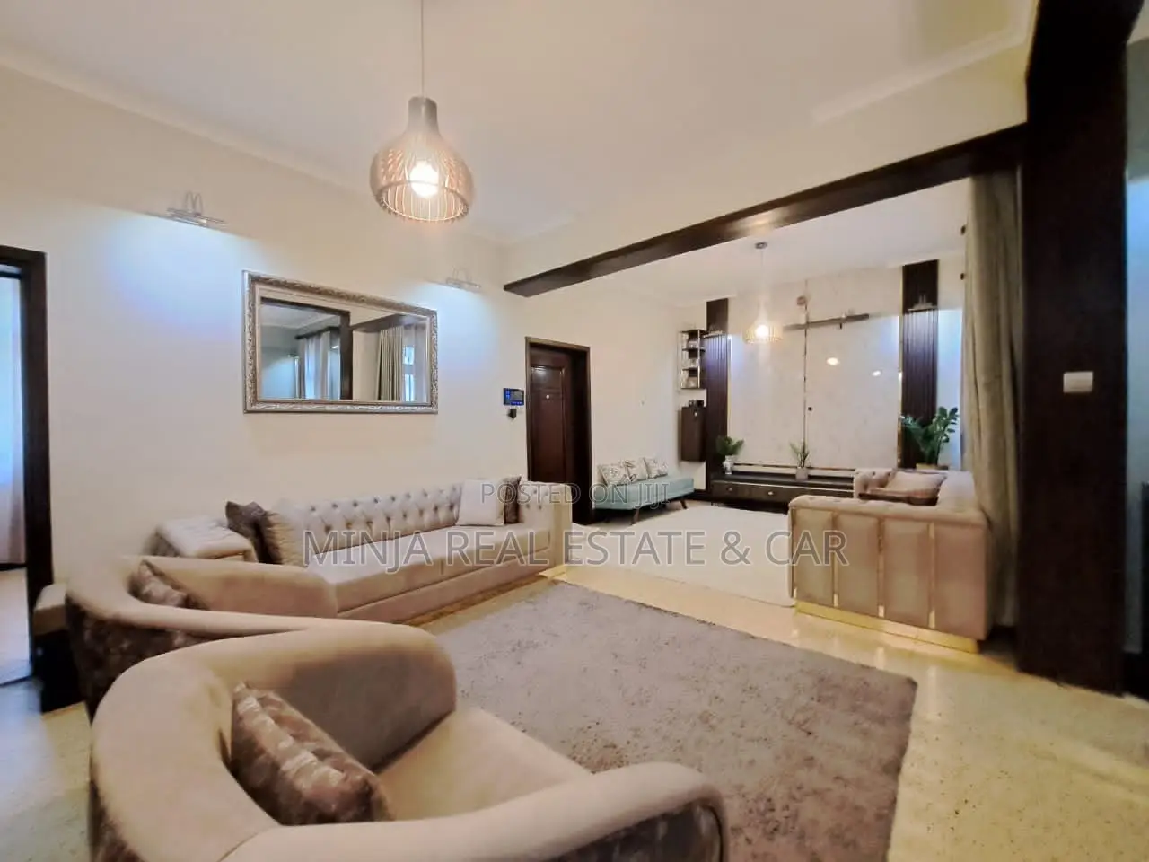 Furnished 3bdrm Apartment in Kivukoni for rent in Kivukoni