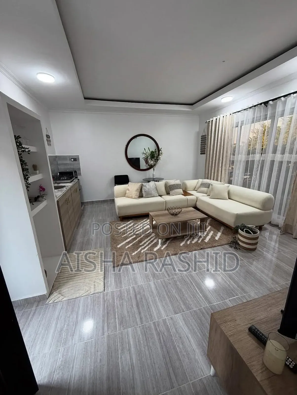 Furnished 1bdrm Apartment in Kinondoni for rent in Kinondoni