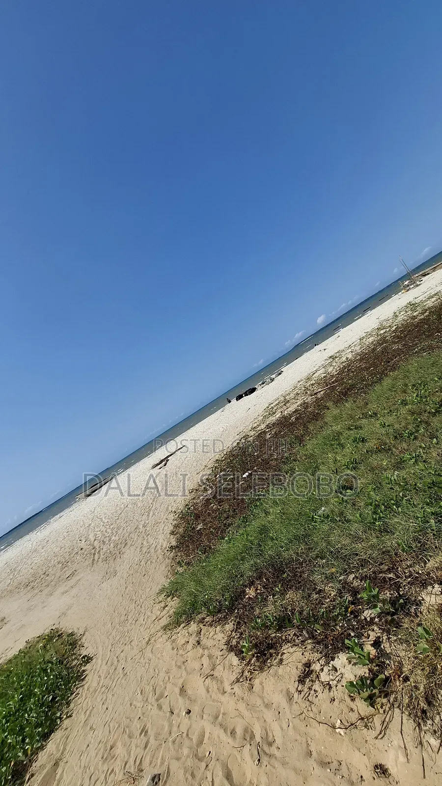 Beach Plot Number 1 It Over Look Sea in Mbezi Beach