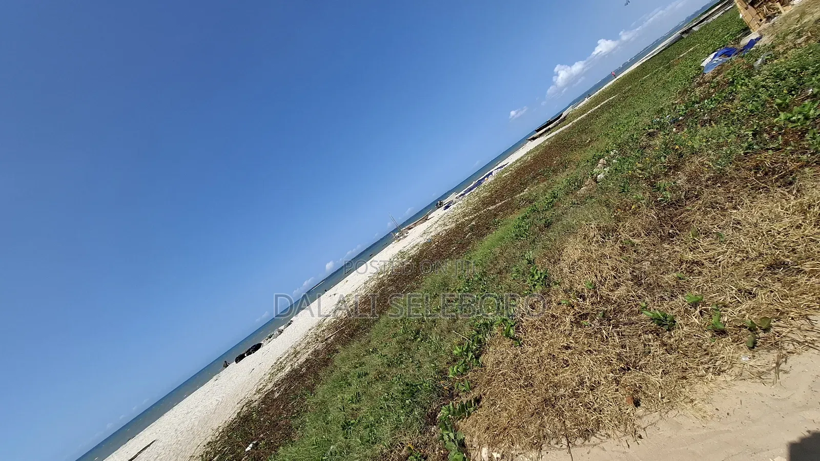 Beach Plot Number 1 It Over Look Sea in Mbezi Beach