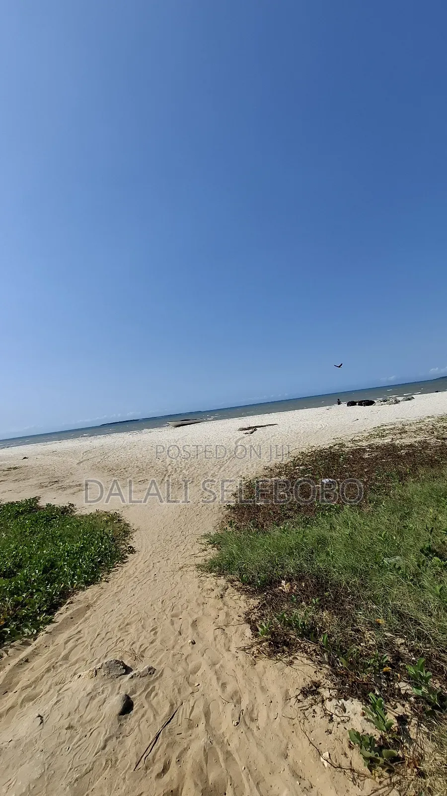Beach Plot at Bahar Beach Looking at the Sea in Kinondoni