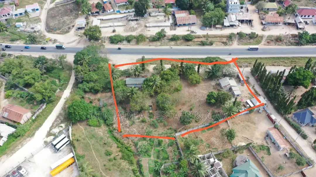 Commercial Plot for Sale Bunju B (Bagamoyo Road) in Bunju