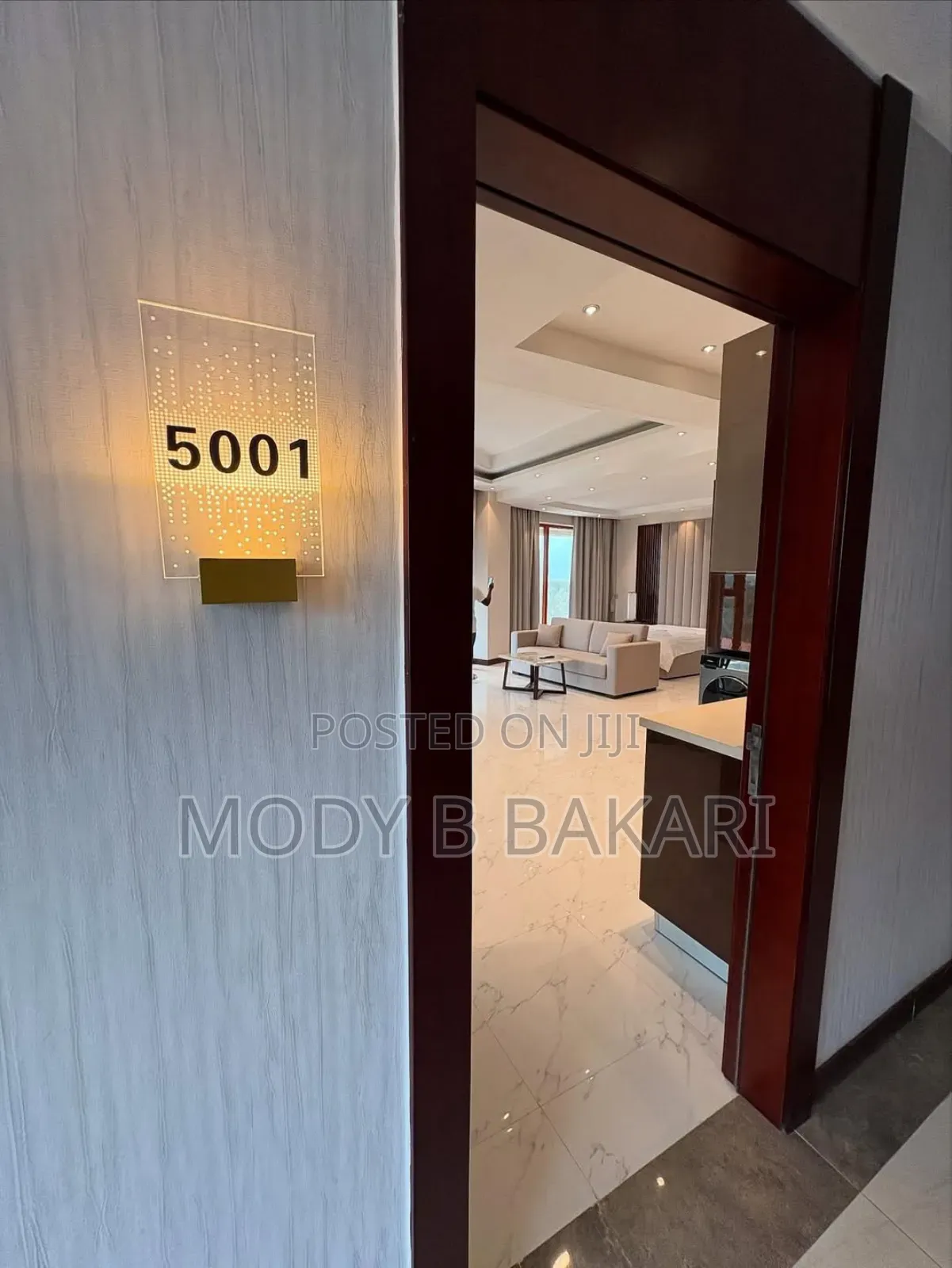 Furnished 1bdrm Apartment in Masaki for rent in Masaki