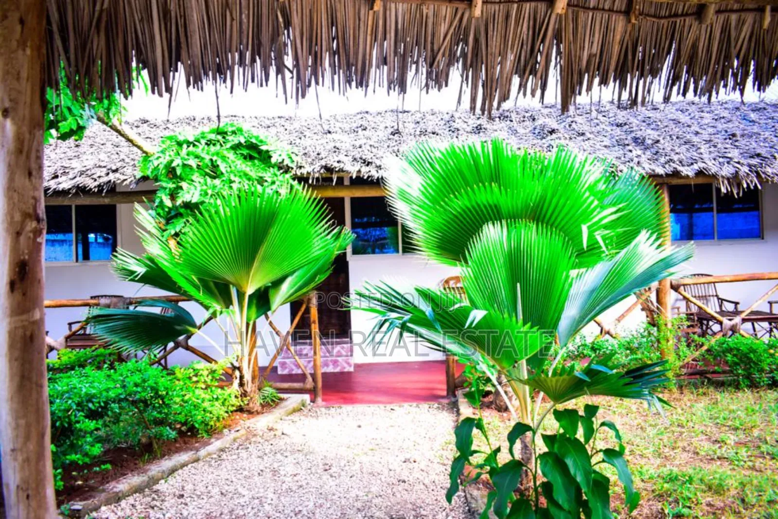 Second Line Beach Hotel for Rent at Zanzibar in Unguja North