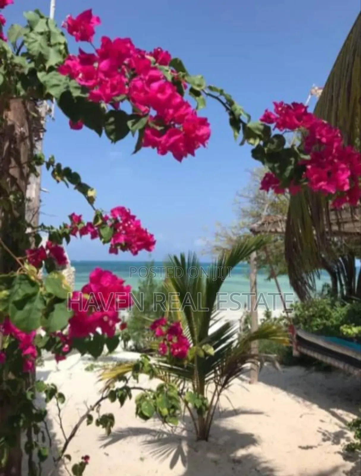 Second Line Beach Hotel for Rent at Zanzibar in Unguja North