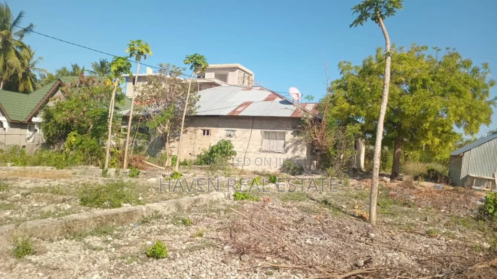 Commercial Plot for Sale at Jambiani Zanzibar in Unguja South