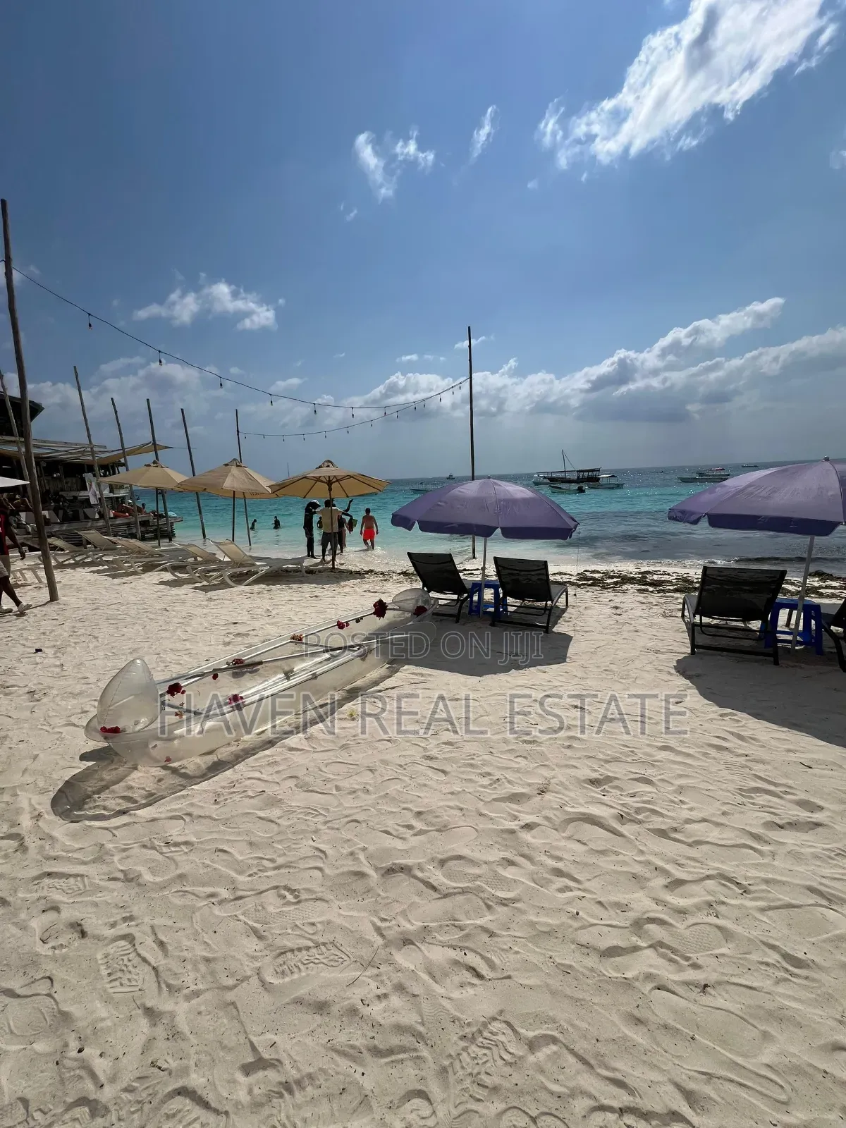 Prime Area Beach Plot for Sale in Nungwi, Zanzibar in Unguja South