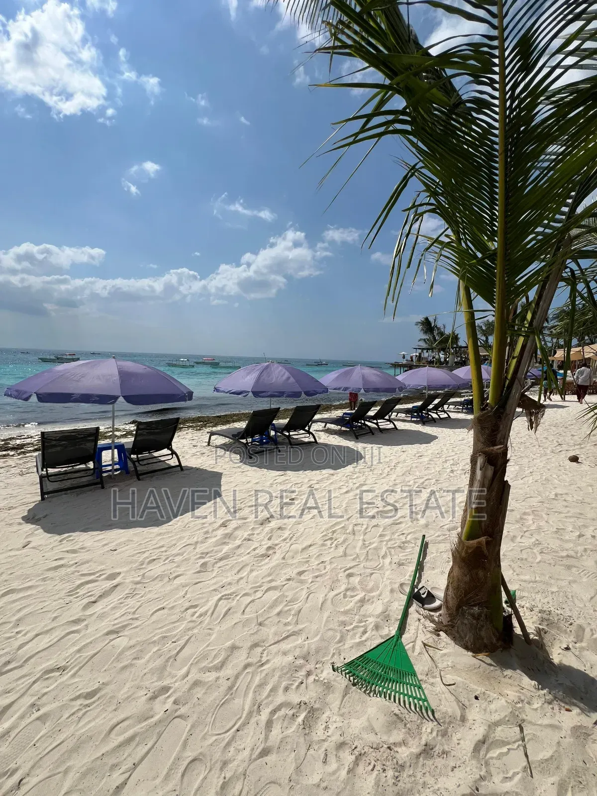 Prime Area Beach Plot for Sale in Nungwi, Zanzibar in Unguja South