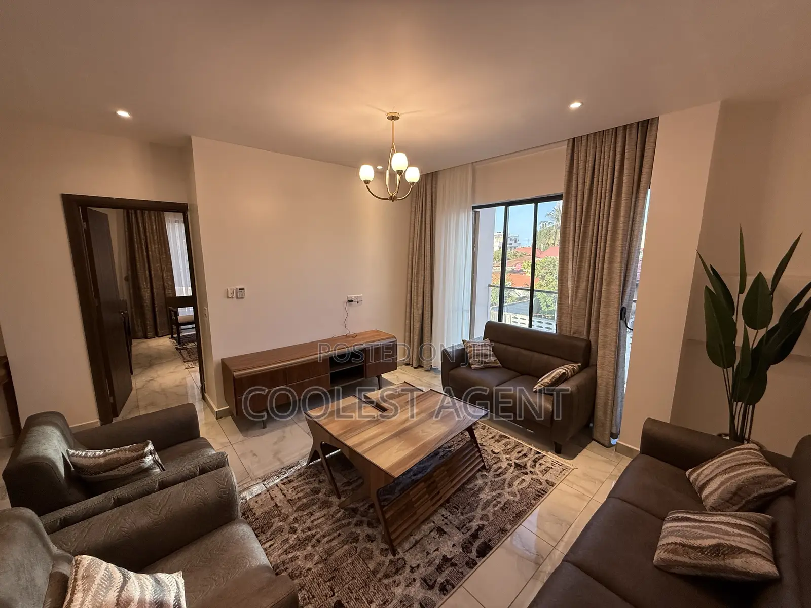 Furnished 2bdrm Apartment in Coolest Estate, Kinondoni for rent in Kinondoni