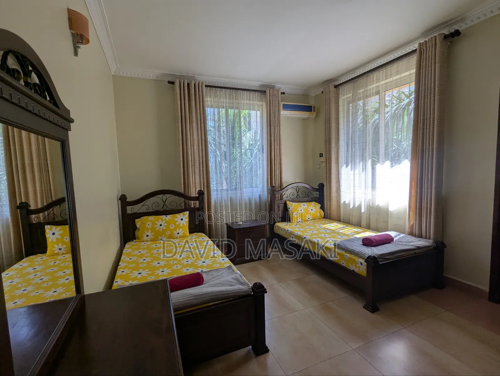 Furnished 3bdrm Apartment in Apartments, Mikocheni for rent in Mikocheni