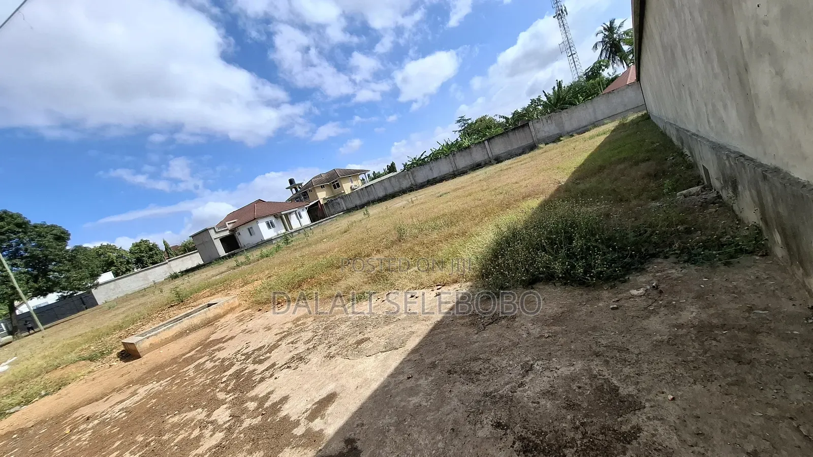 Yard With Office Space Big Field Fenced in Mbezi Beach