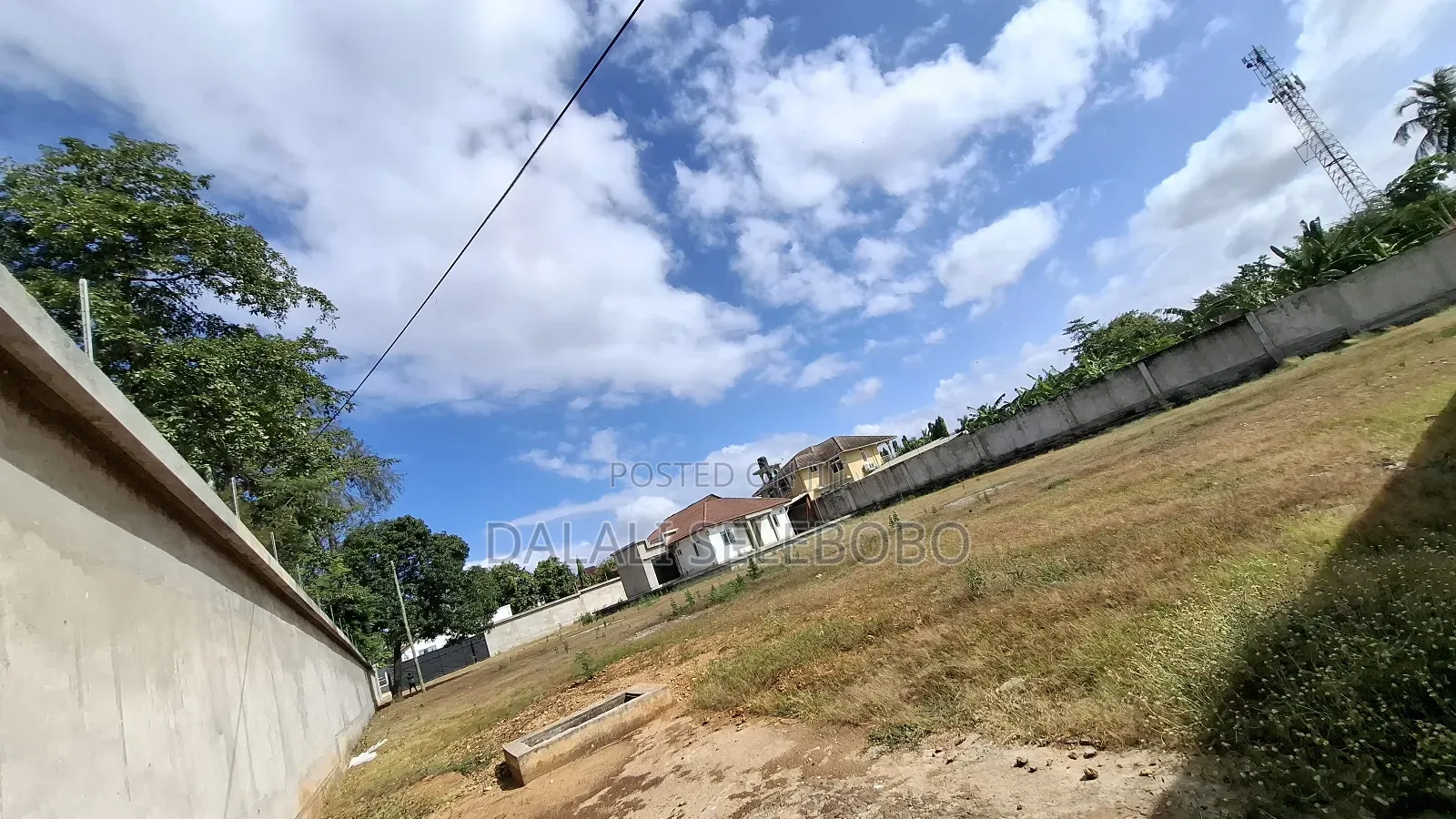 Yard With Office Space Big Field Fenced in Mbezi Beach