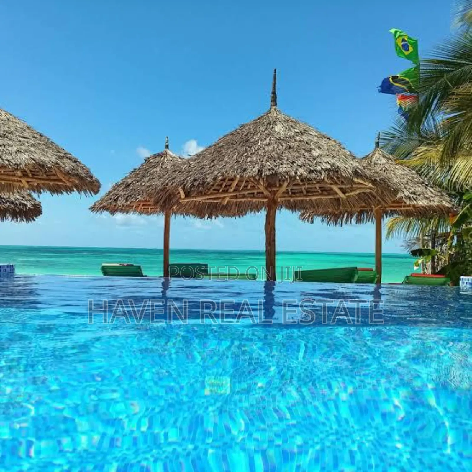 Beach Hotel for Sale at Jambiani Zanzibar in Unguja North