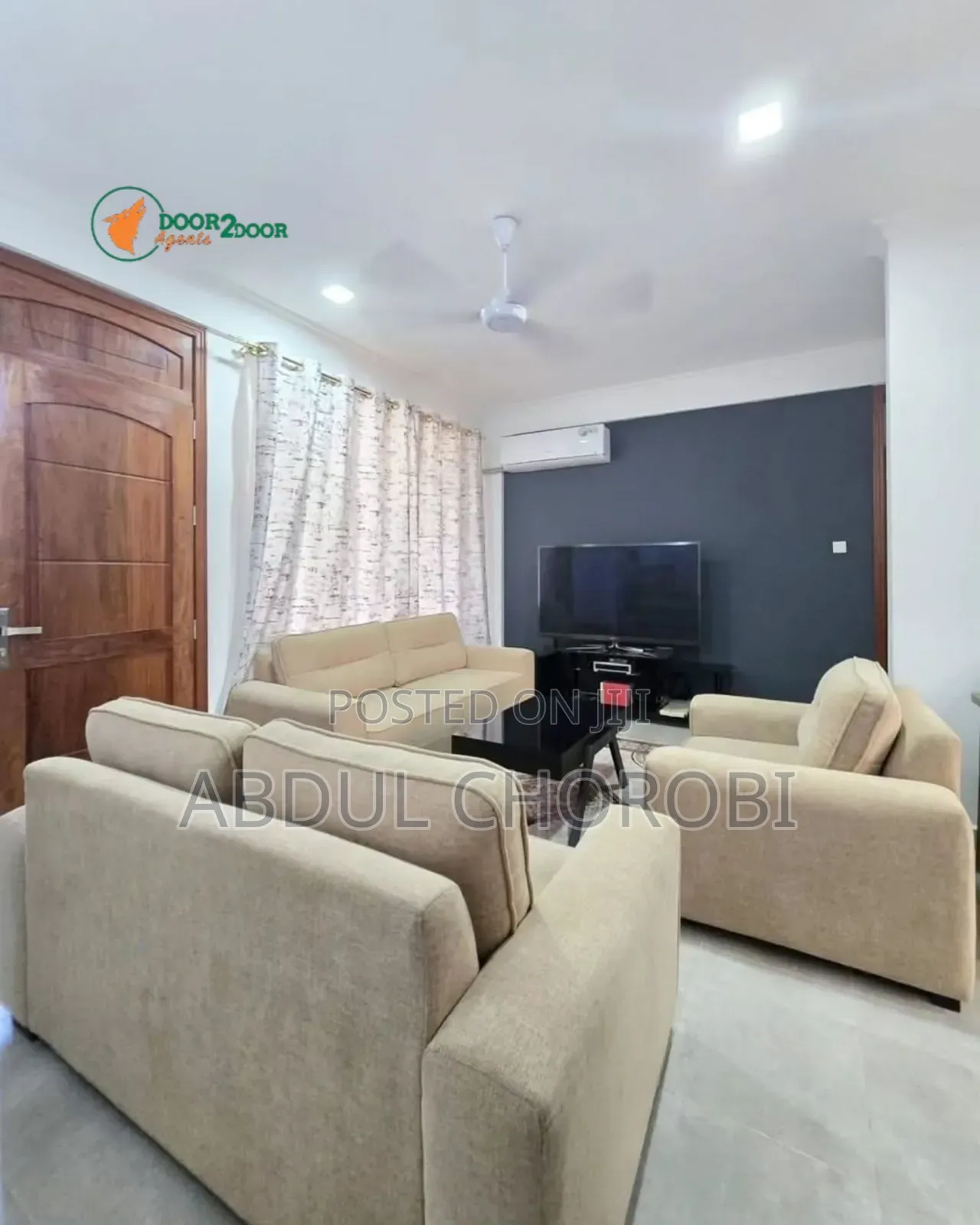 Furnished 2bdrm Apartment in Mikocheni for rent in Mikocheni