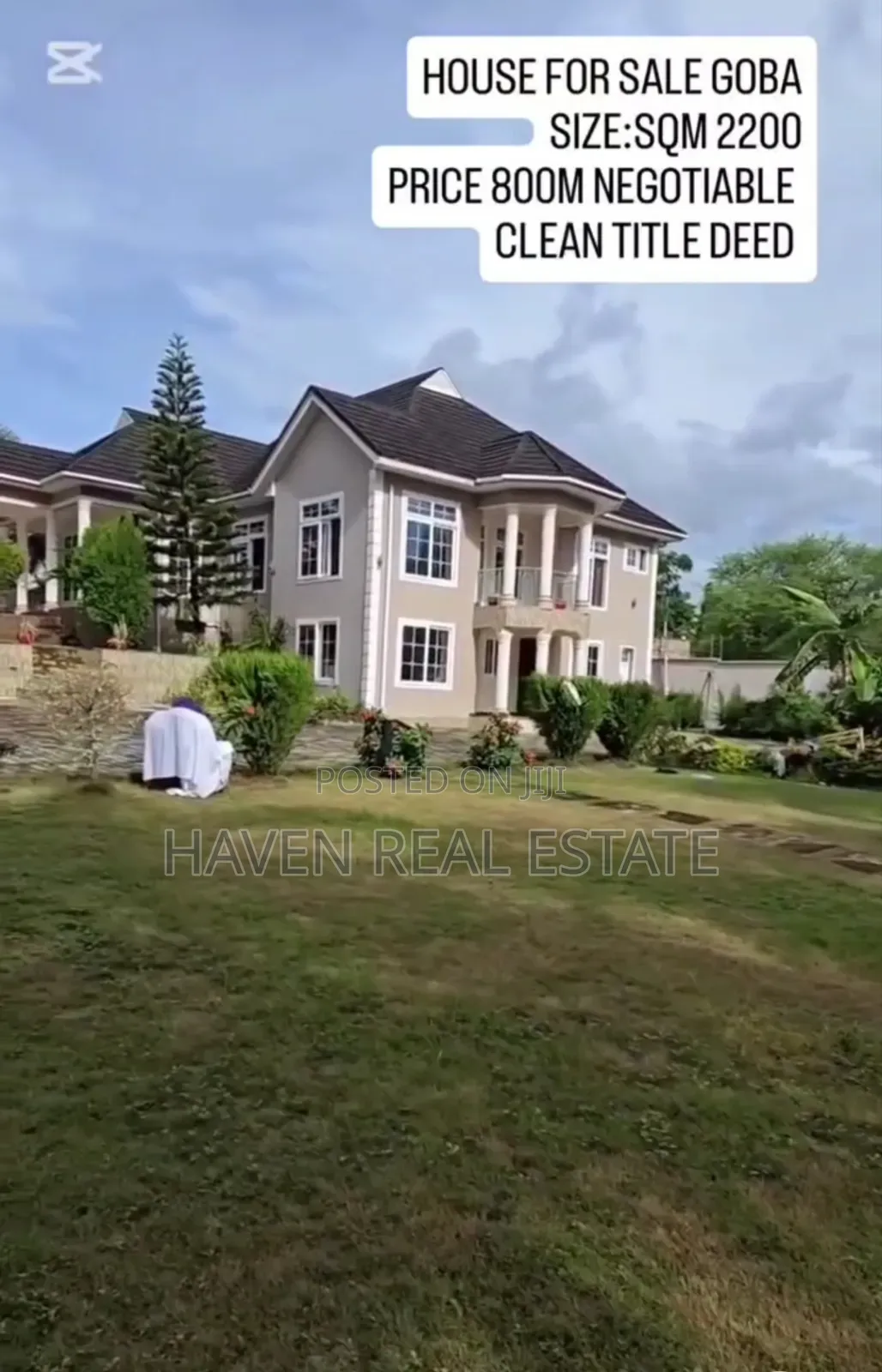 4bdrm House in Goba for sale in Goba
