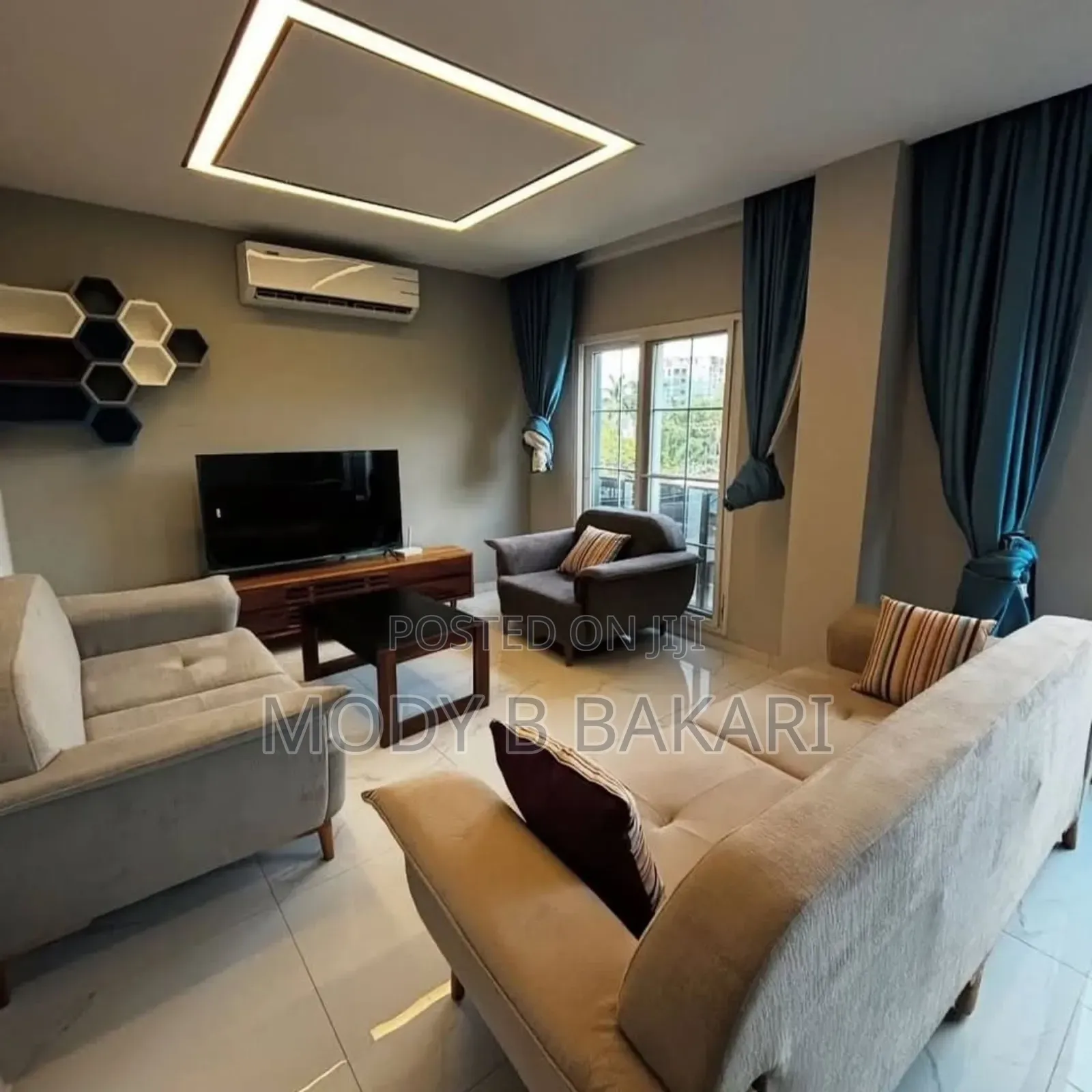 Furnished 1bdrm Apartment in Masaki for rent in Masaki