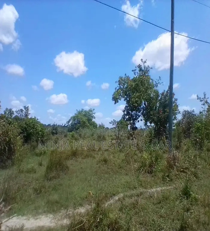 Cheap Industrial Plot for Sale at Mkuranga Pwani in Mwalusembe