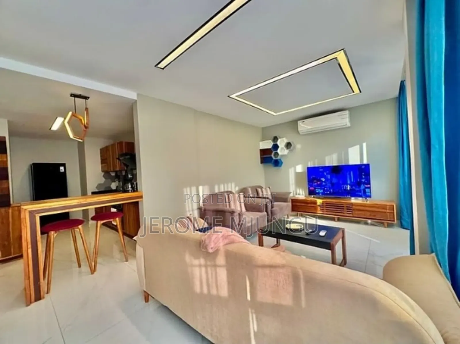 Furnished 1bdrm Apartment in Masaki for rent in Masaki