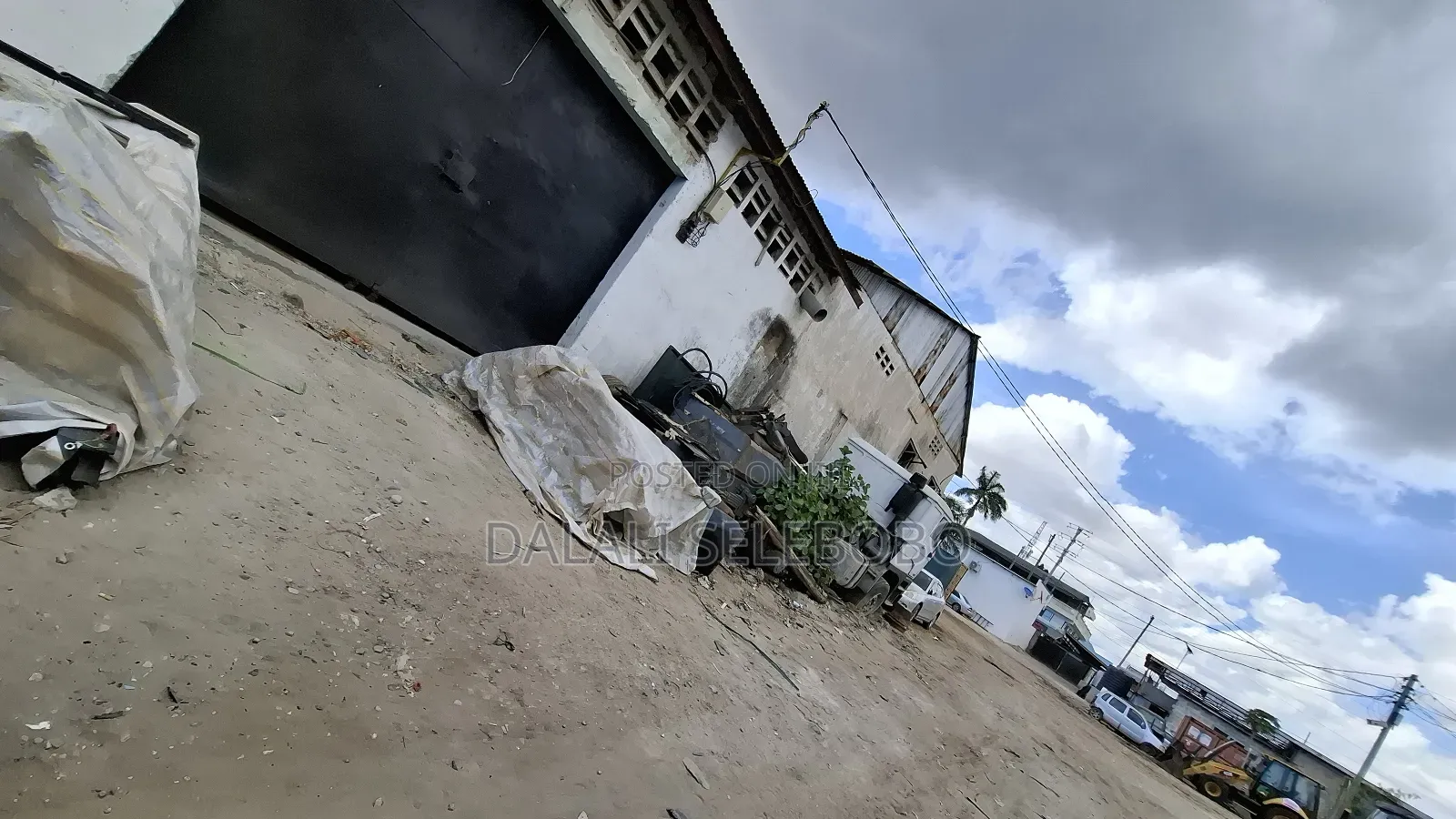 Go Down at Sinza It Look at Tarmac in Sinza