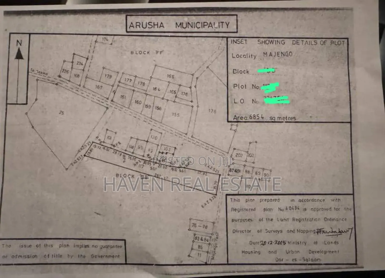 1.2 Acres Industrial Plot Inauzwa Majengo Arusha in Arusha