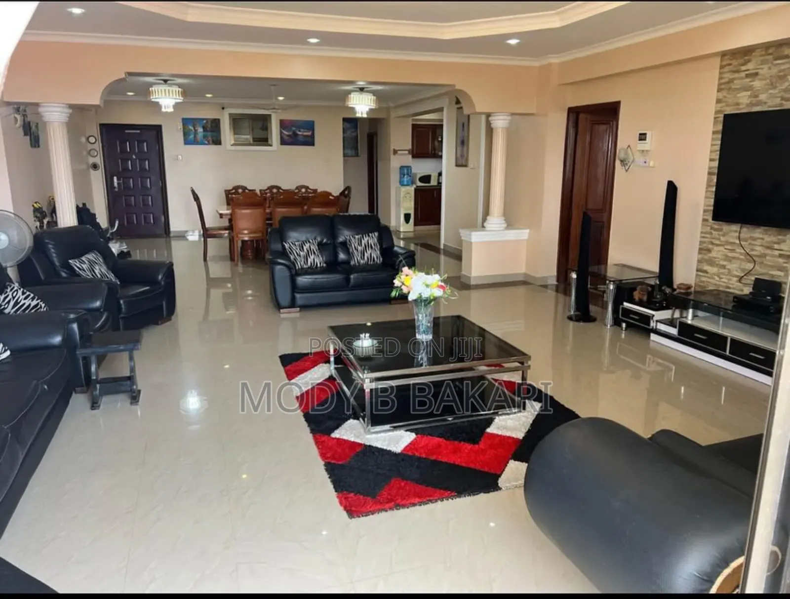 Furnished 3bdrm Apartment in Upanga East for rent in Upanga East