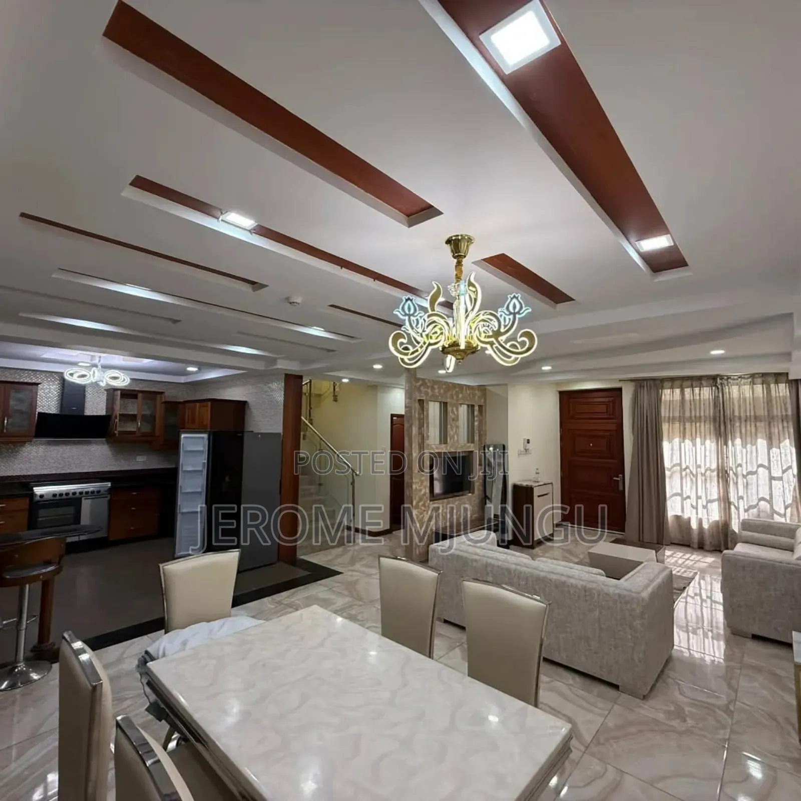 Furnished 3bdrm Villa in Ada Estate for rent in Ada Estate