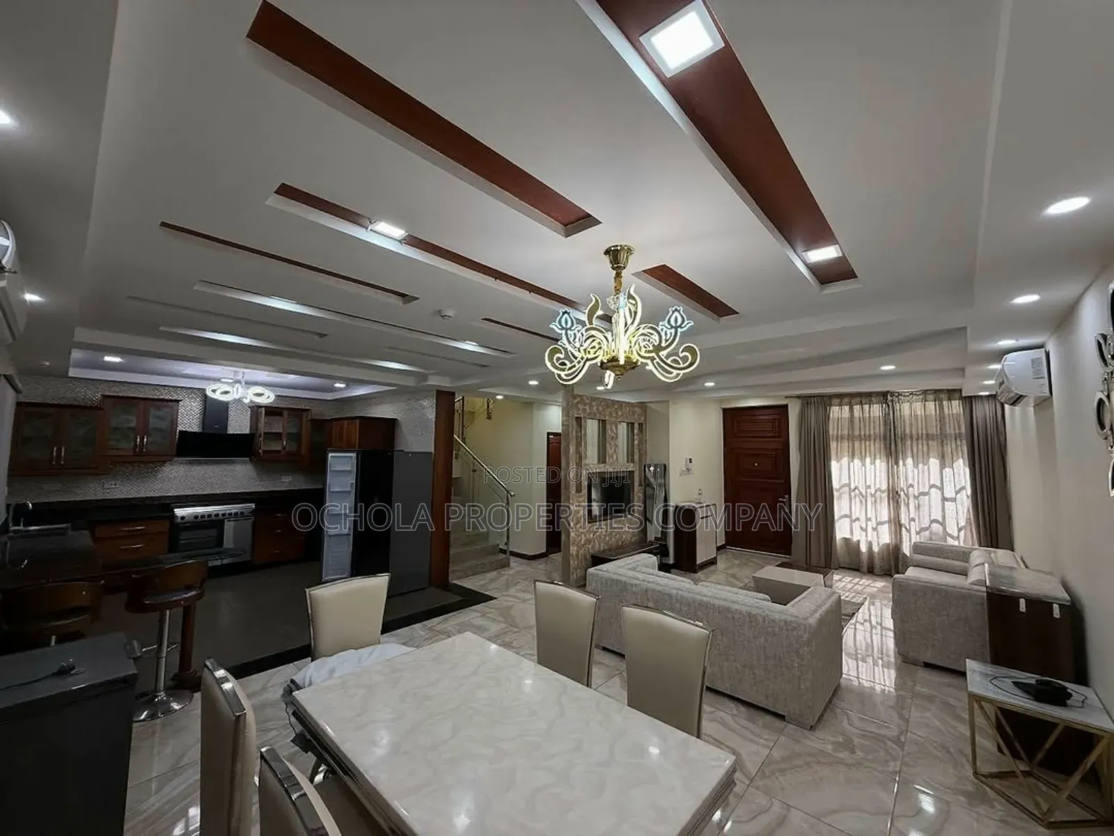 Furnished 3bdrm Villa in Ada Estate for rent in Ada Estate