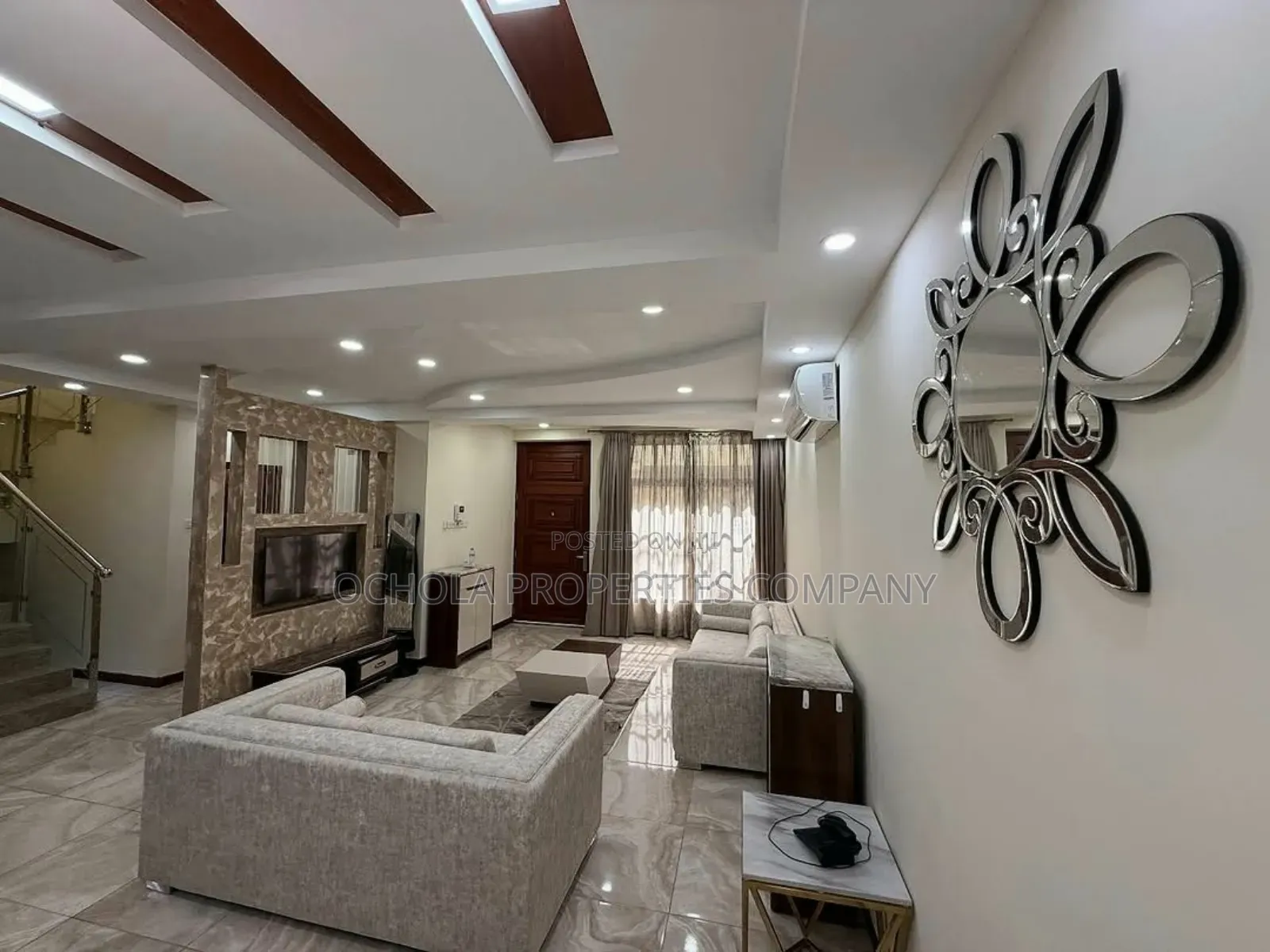 Furnished 3bdrm Villa in Ada Estate for rent in Ada Estate