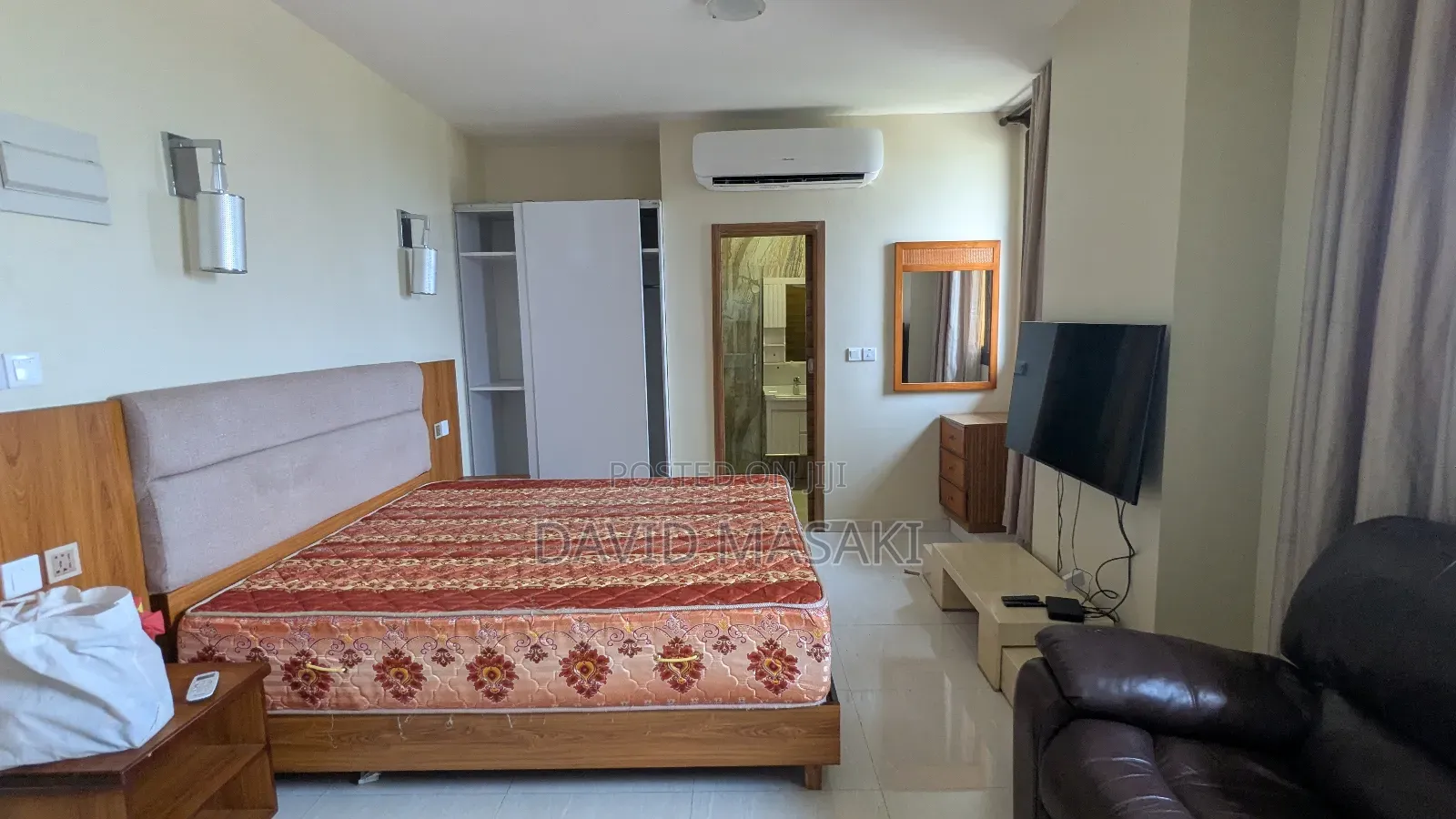 Furnished Studio Apartment in Apts, Masaki for rent in Masaki