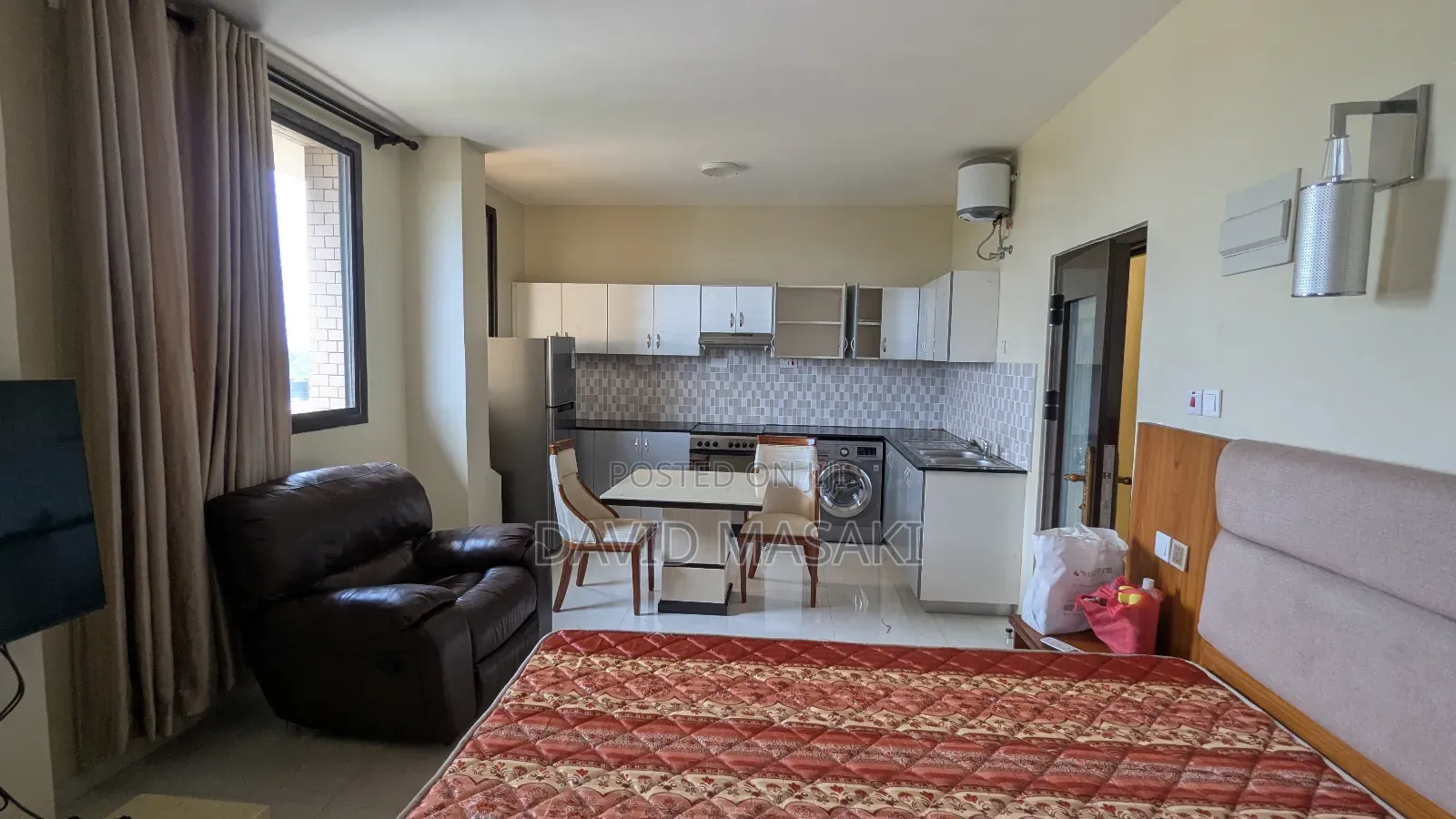 Furnished Studio Apartment in Apts, Masaki for rent in Masaki