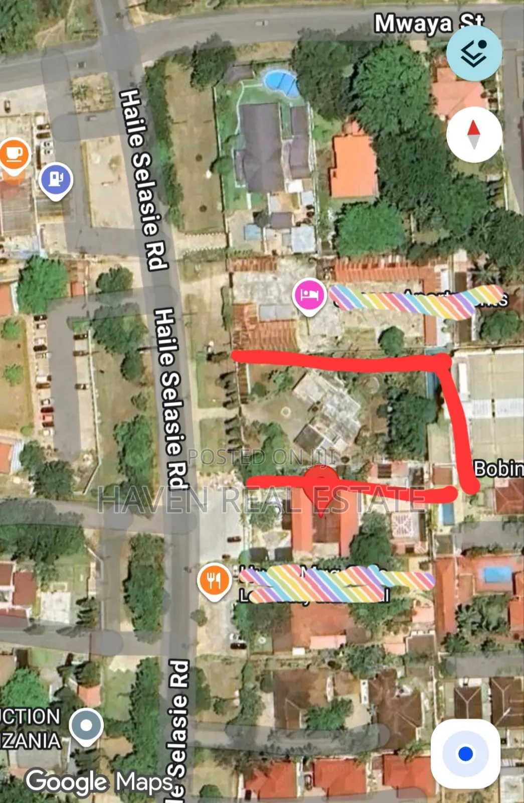 Plot for Sale at Masaki in Masaki