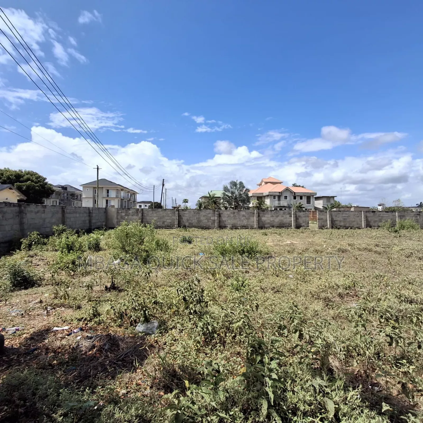 Plot Area SQM 1231 for Sale at Mbweni Corner in Mbweni