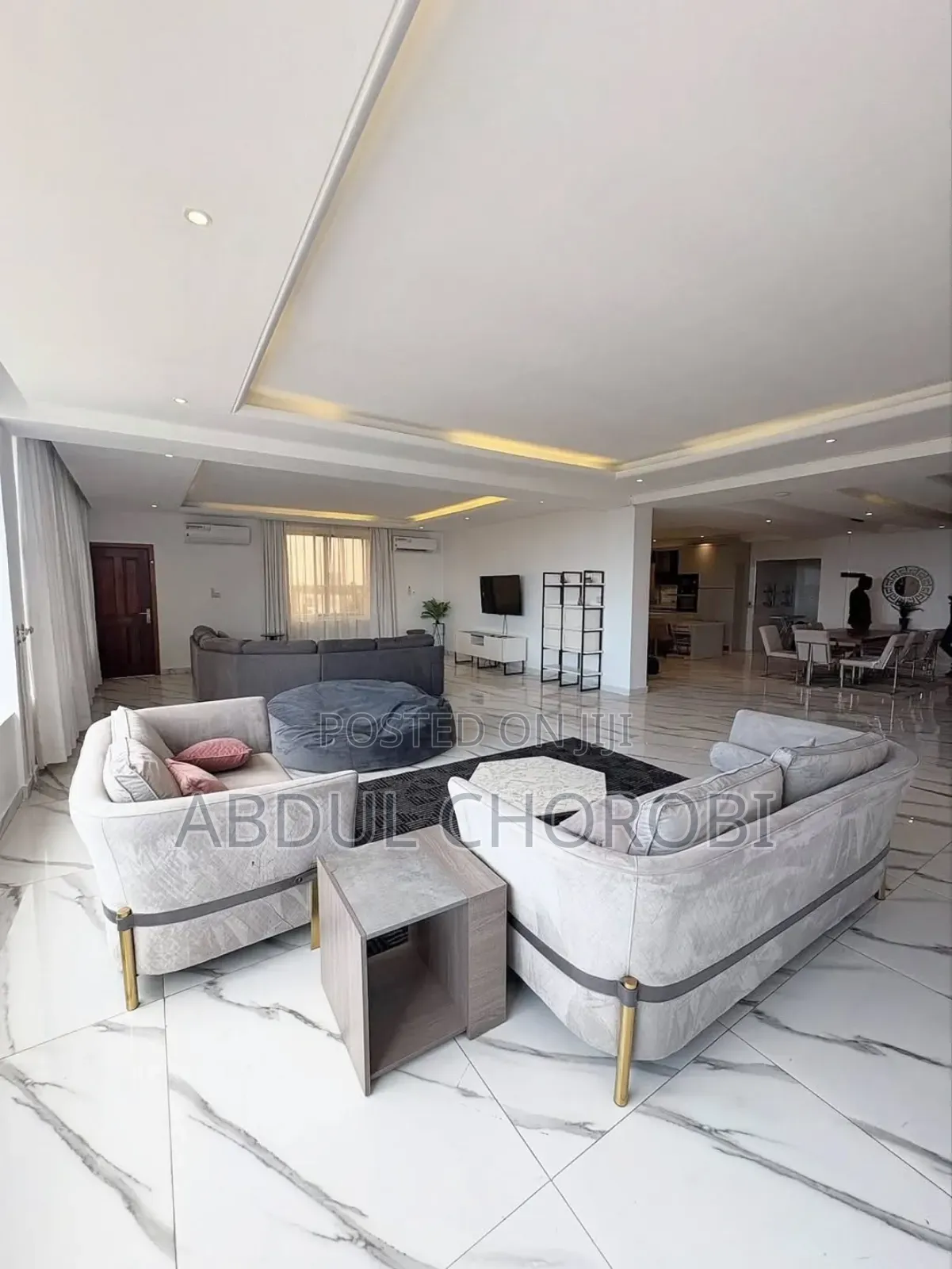 Furnished 3bdrm Penthouse in Mikocheni for rent in Mikocheni