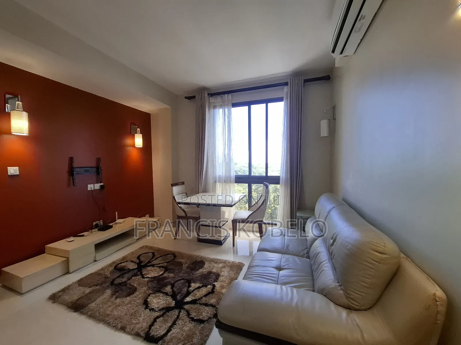 Furnished 1bdrm Apartment in Masaki for rent in Masaki