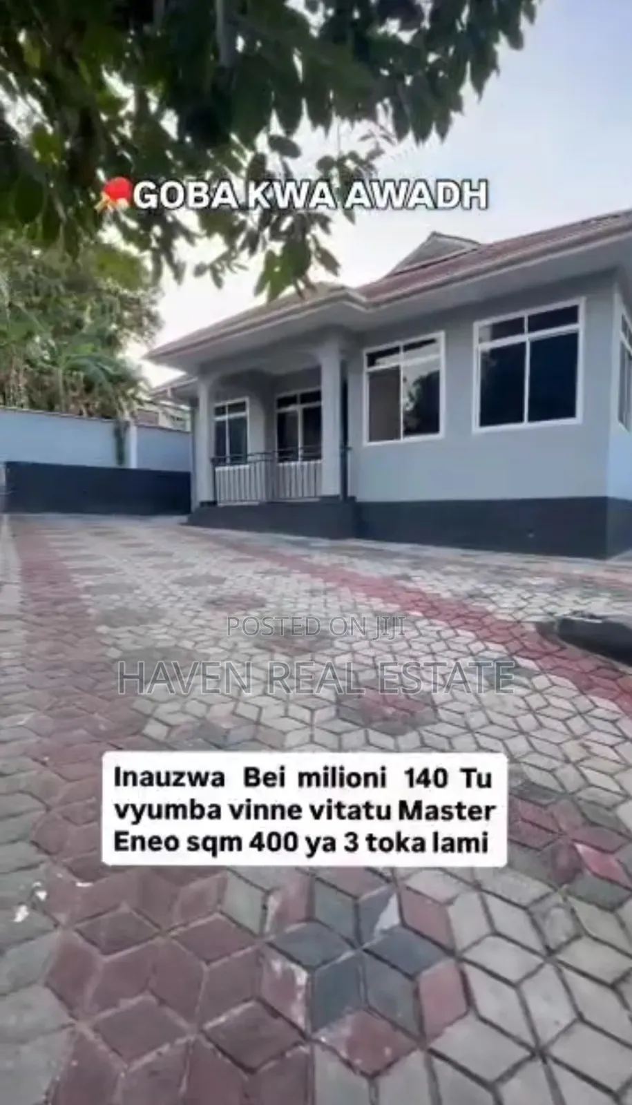 4bdrm House in Goba for sale in Goba