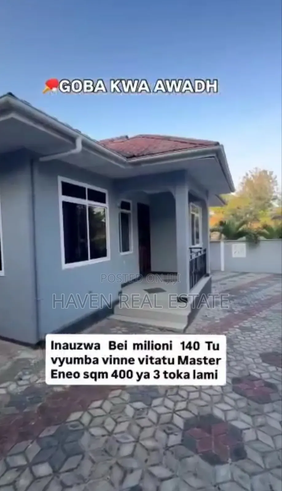 4bdrm House in Goba for sale in Goba