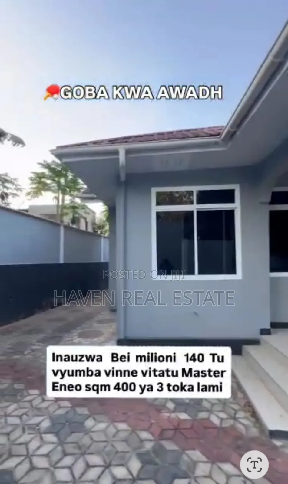 4bdrm House in Goba for sale in Goba
