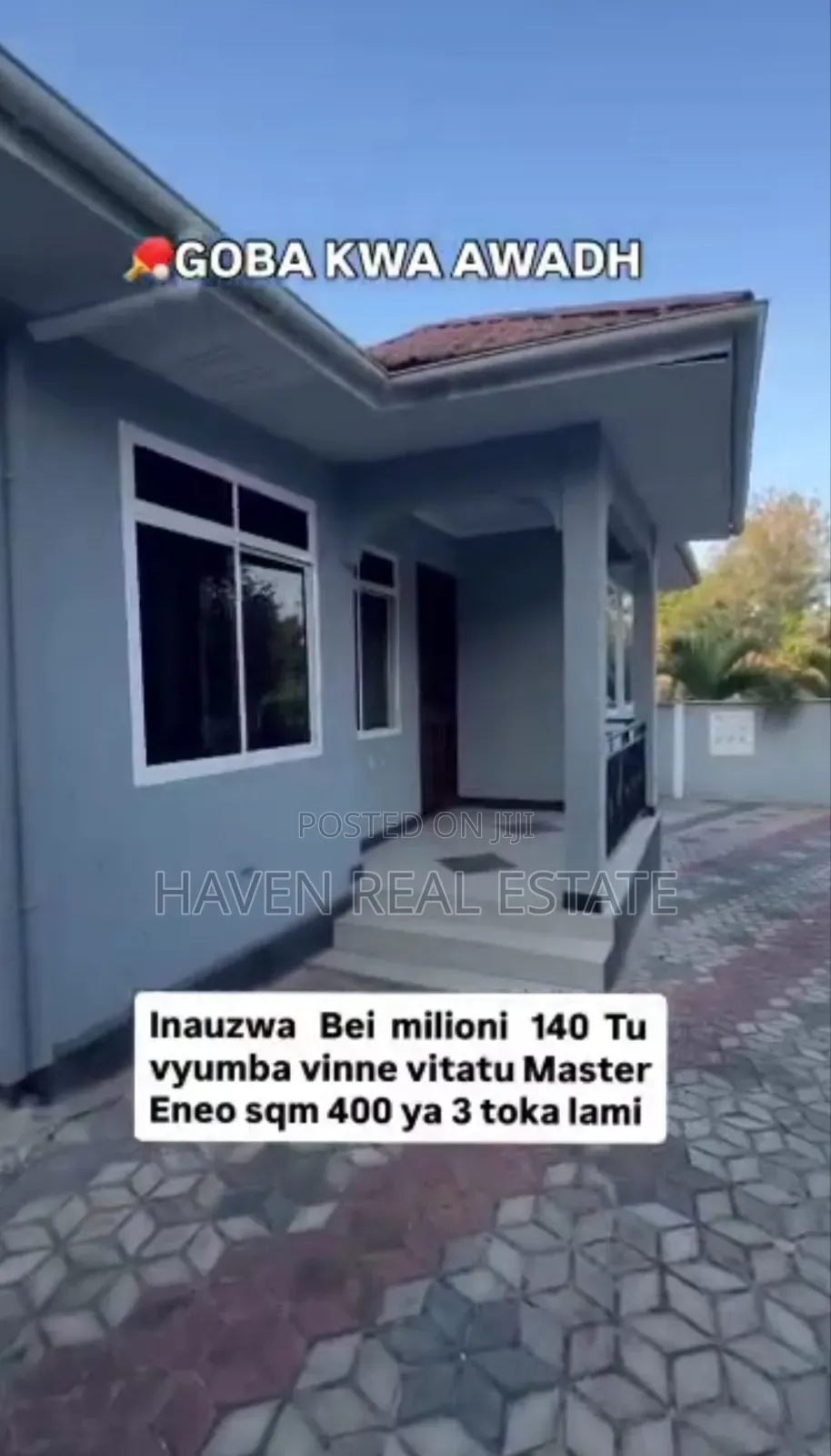 4bdrm House in Goba for sale in Goba