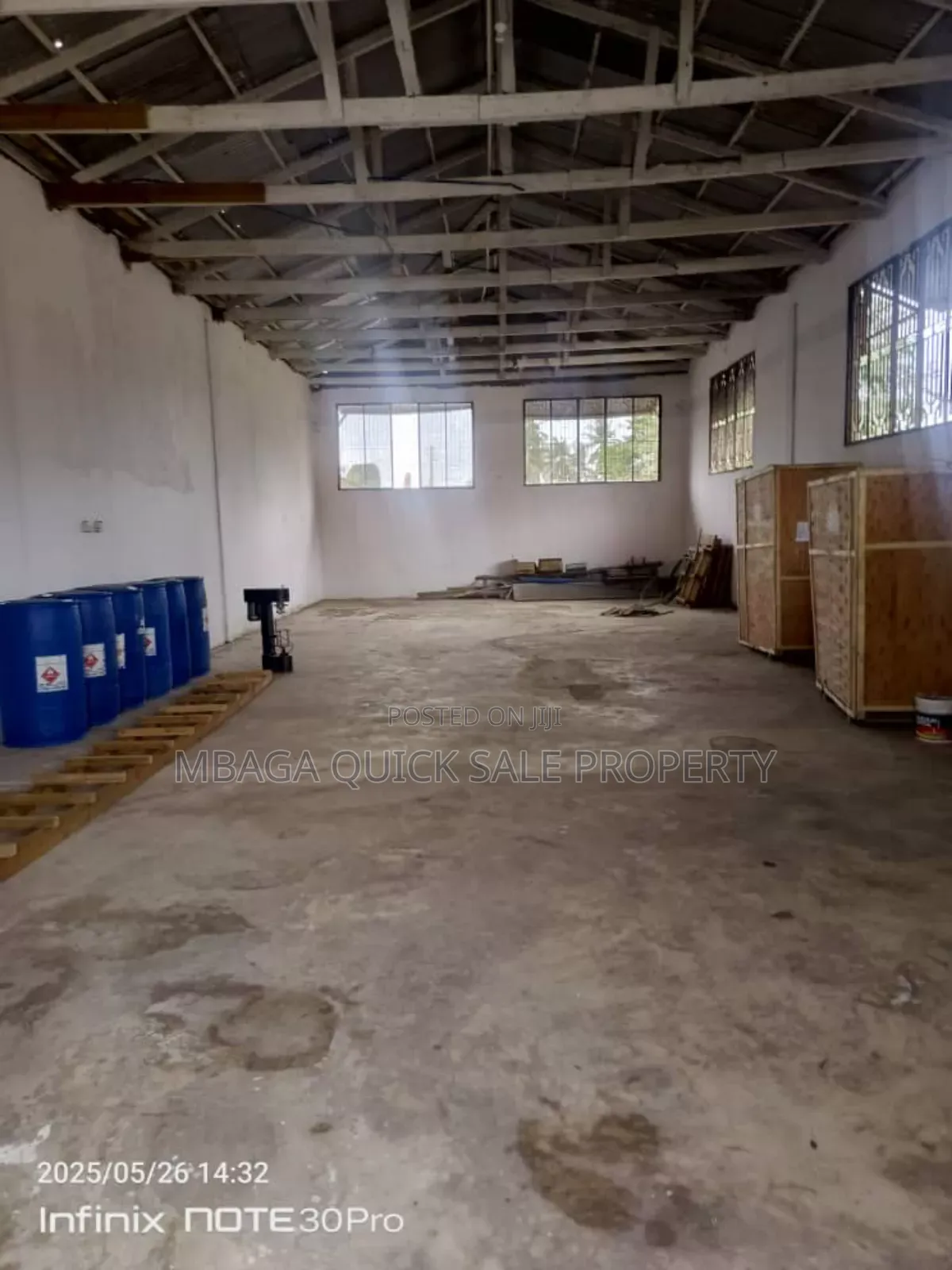 Godown Area SQM 250 for Rent at Tegeta Industrial Area in Bunju