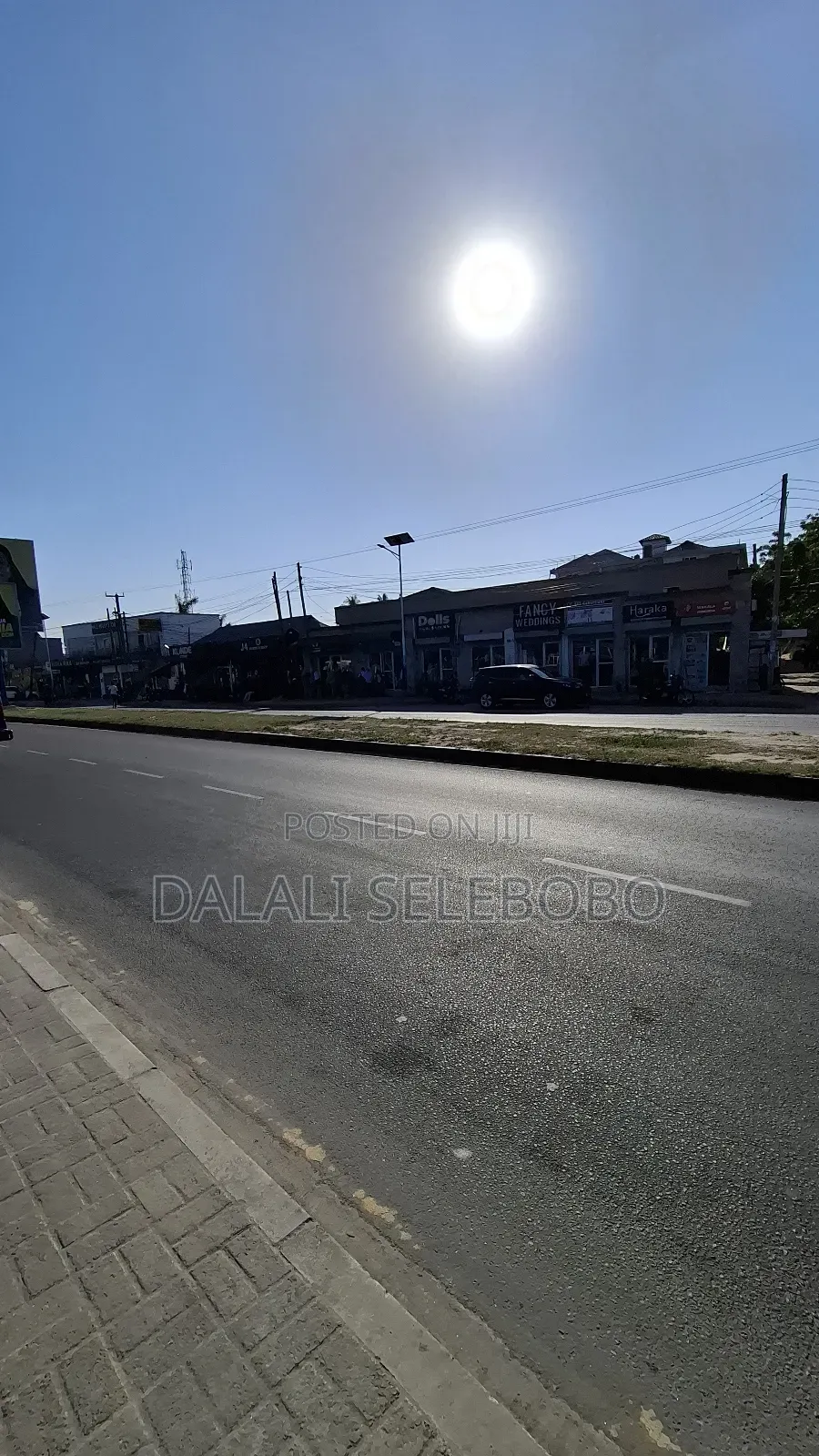 Frem at Sinza Mugabe We Look Main Road in Sinza